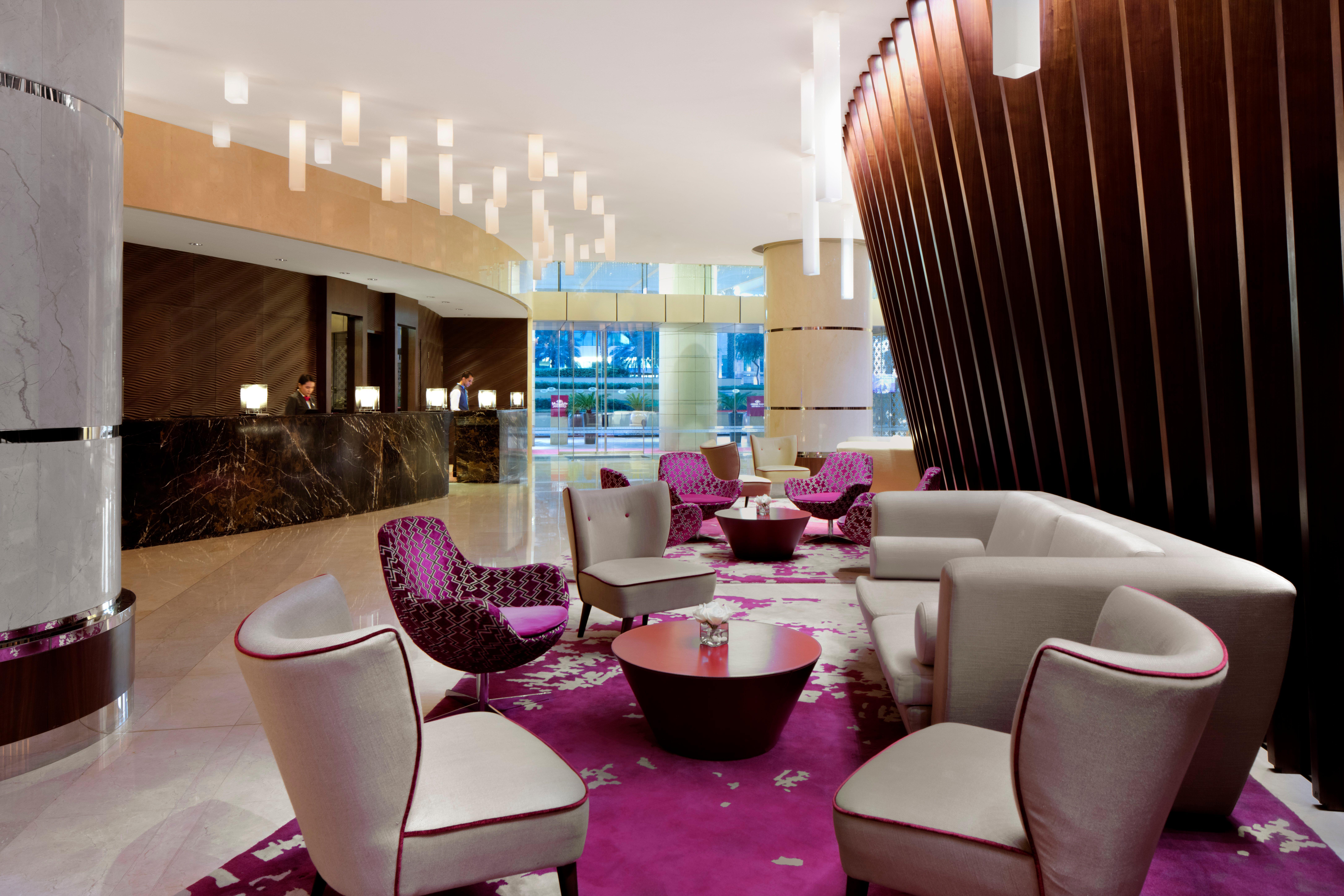 Crowne Plaza Dubai Festival City Eksteriør billede The lobby of the W Hotel in Beijing